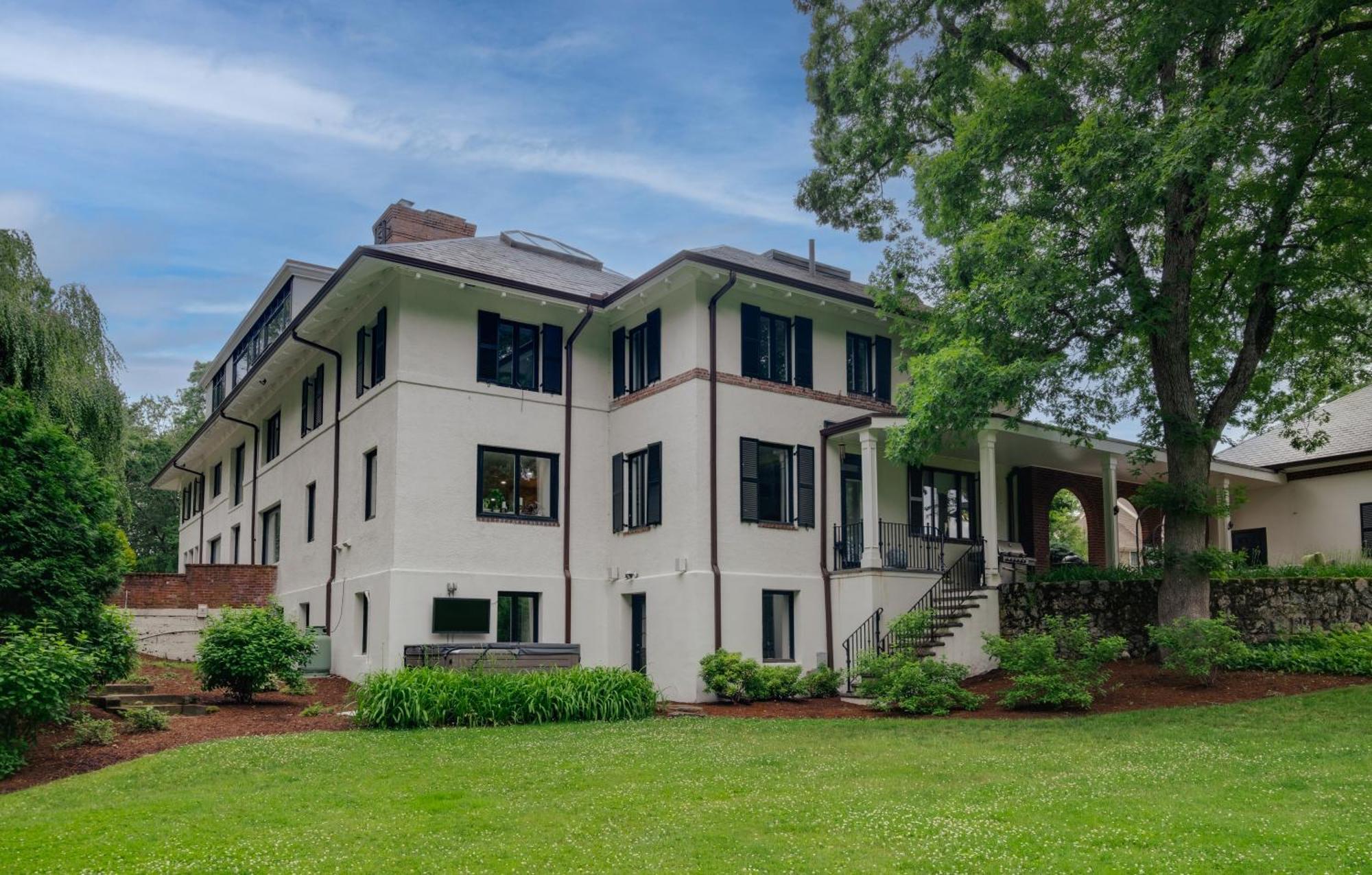 Boston Mansion Heated Pool Fire Pit Tennis Needham Exteriör bild