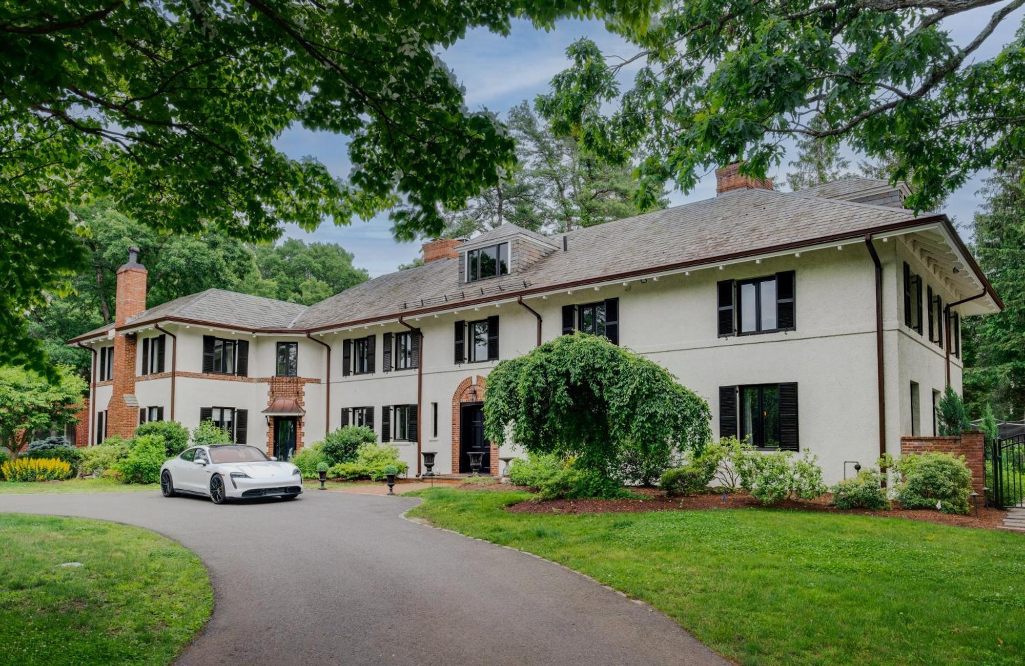 Boston Mansion Heated Pool Fire Pit Tennis Needham Exteriör bild