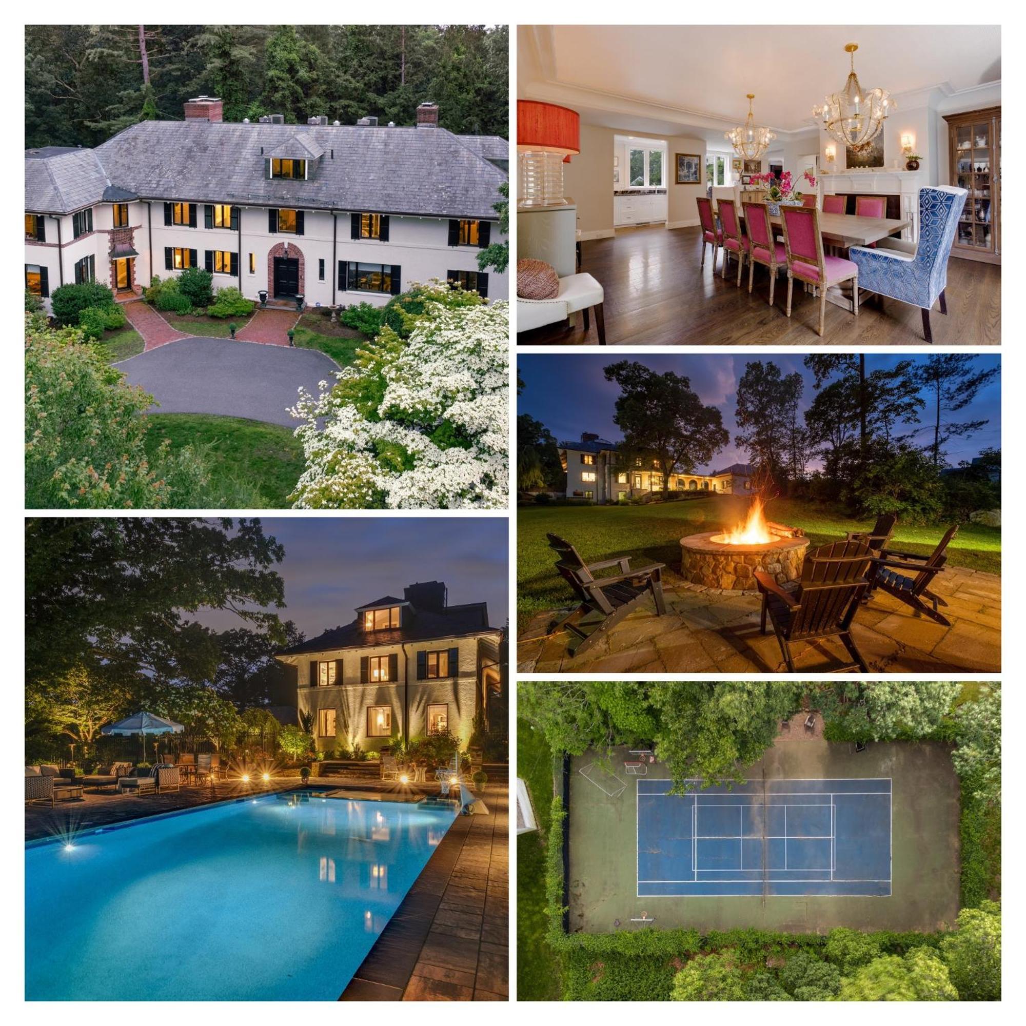 Boston Mansion Heated Pool Fire Pit Tennis Needham Exteriör bild